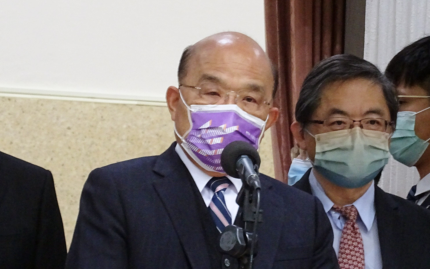 行政院長蘇貞昌（劉玉秋攝）