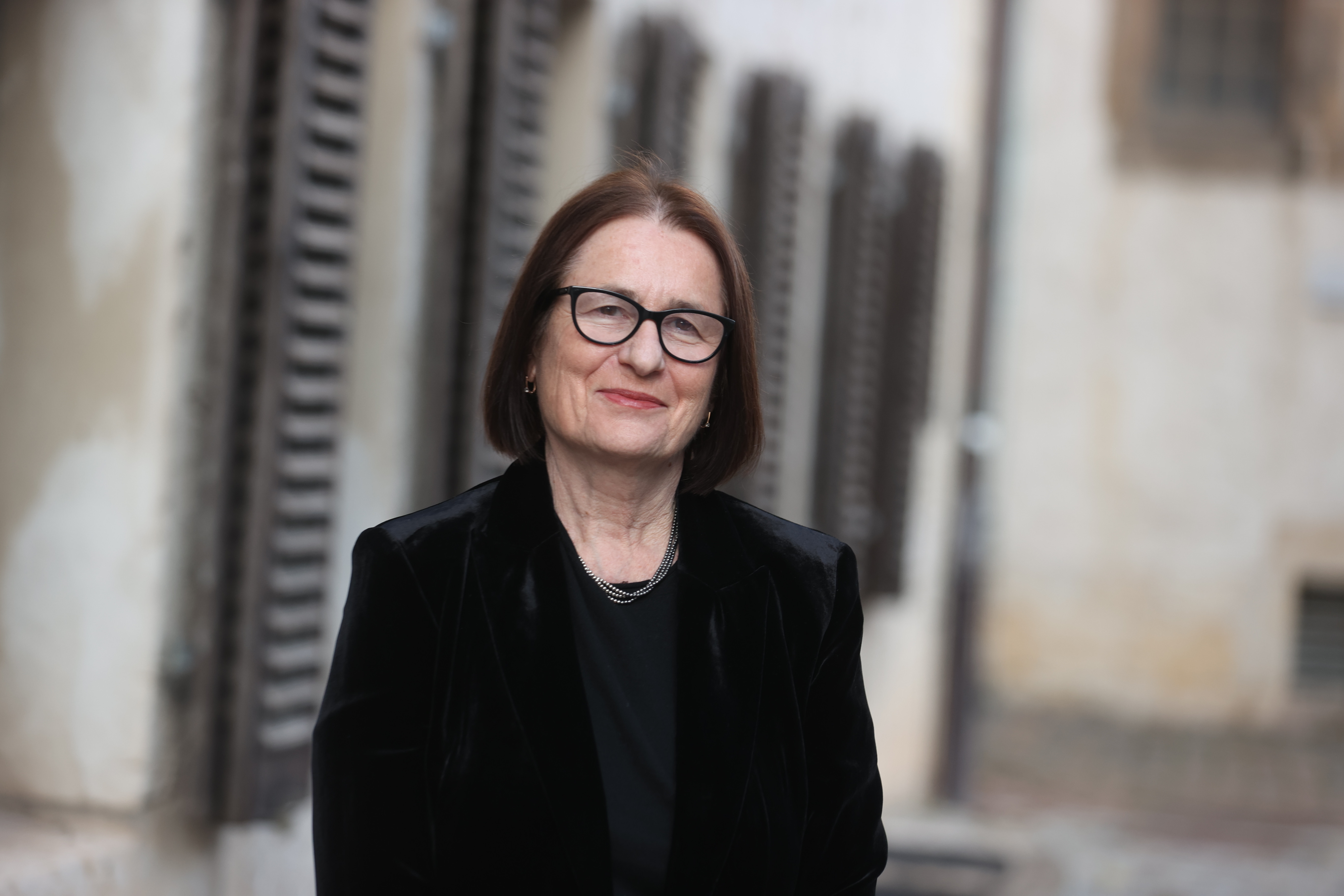 俄羅斯人權組織「紀念」(Memorial)的共同創辦人謝爾巴科瓦(Irina Scherbakova)。(AFP)