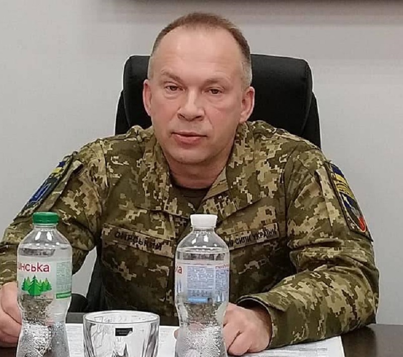 烏克蘭地面部隊指揮官瑟爾斯基將軍表示，俄國近來的動員已增加對烏克蘭的軍事威脅。(圖：瑟爾斯基臉書)