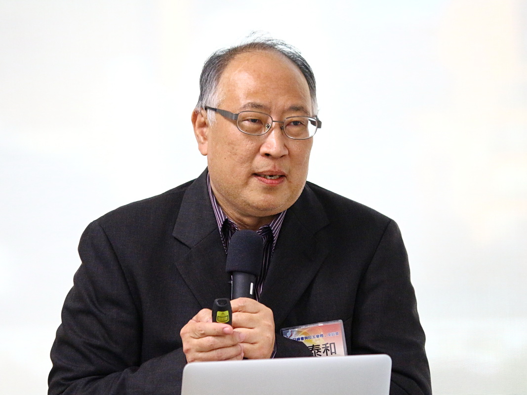 中正大學戰略暨國際事務研究所教授林泰和9日受訪表示，若做好精實訓練，3至4個月可訓練一名合格步槍兵 (央廣檔案/記者王照坤 攝)