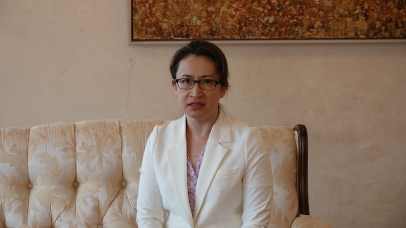 駐美代表蕭美琴表示，年底之前仍有許多工作持續進行，當前台美各項經濟合作是短期內重點，期待明年台美經貿談判能有更完整成果。 (圖：中央社)