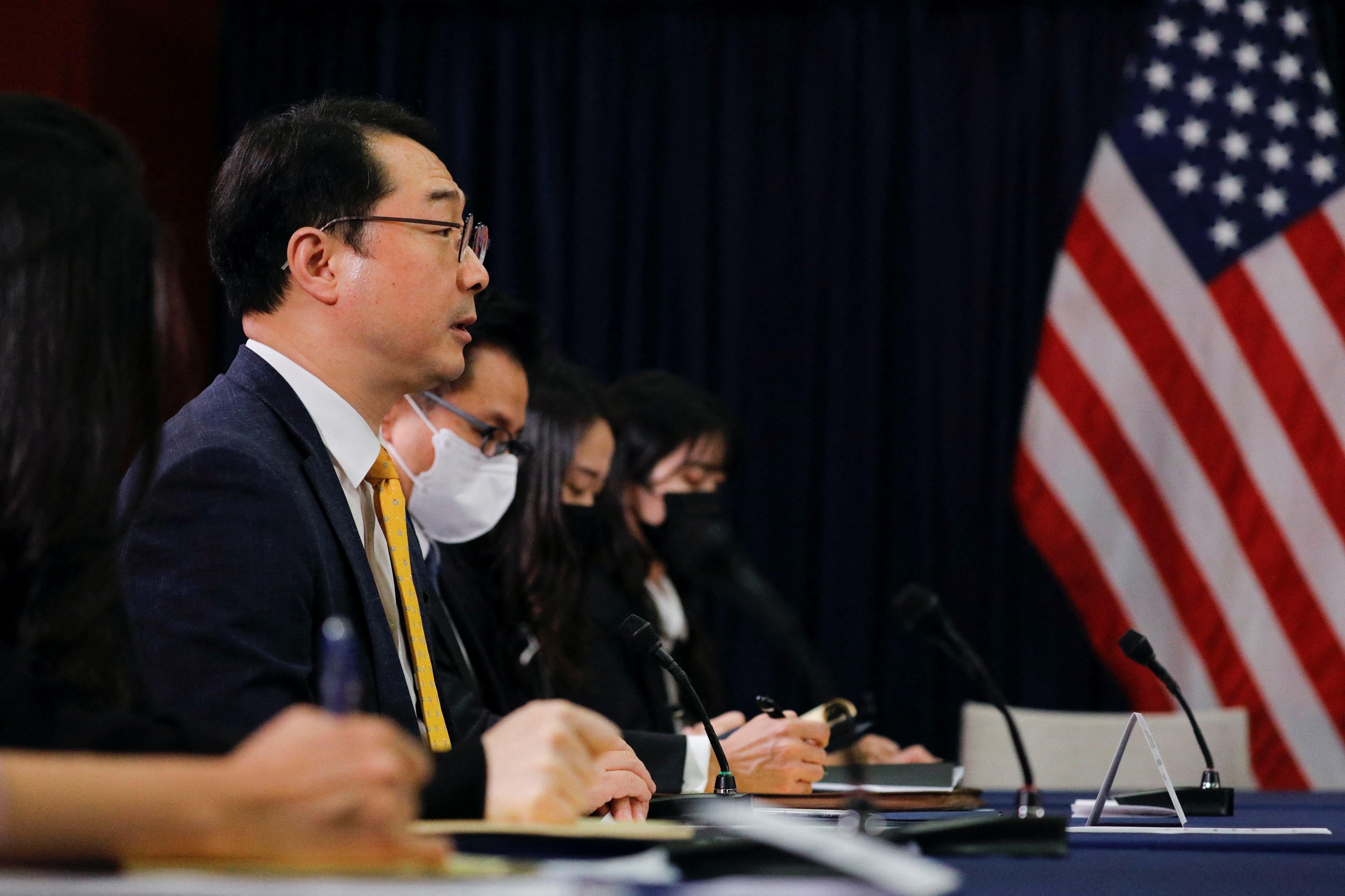 南韓朝鮮半島和平與安全事務特使金健(Kim Gunn) (路透社/達志影像)