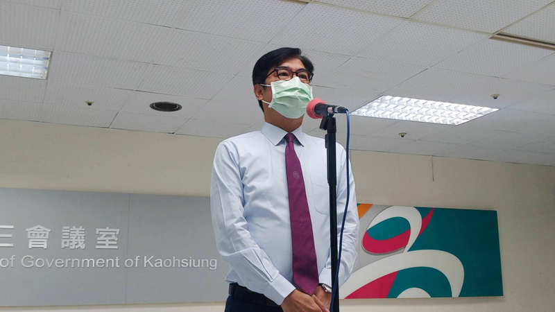 民進黨14日中常會由代理主席陳其邁主持。(圖：中央社)