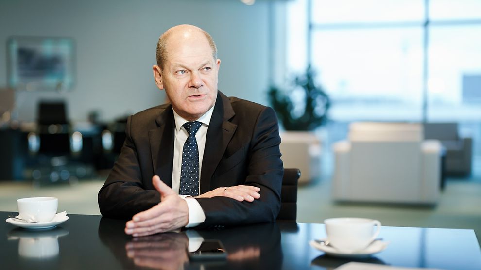 德國總理蕭茲 (Olaf Scholz)。(德國政府官網)
