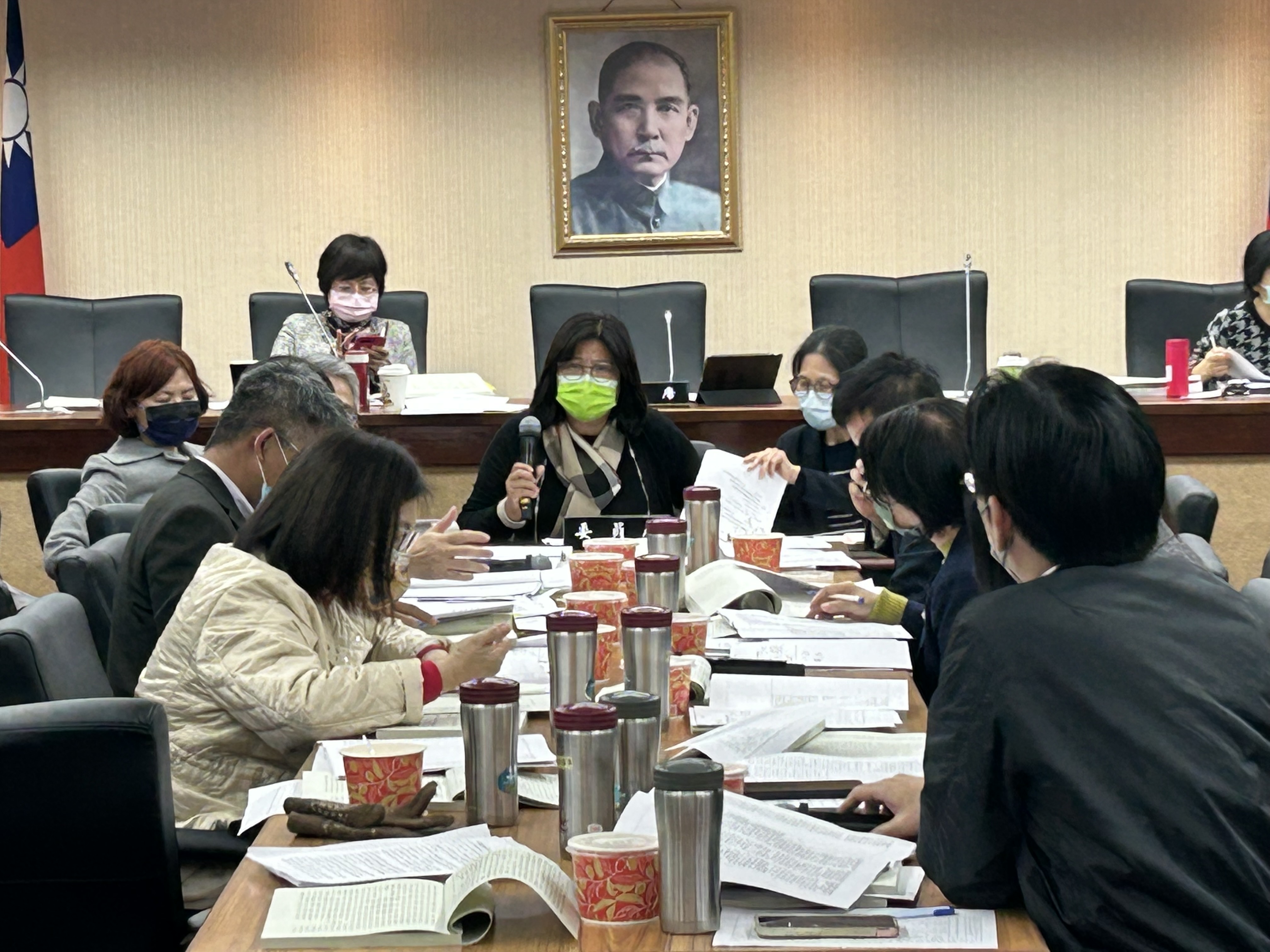 立法院內政委員會21日審查《平均地權條例》部分條文修正草案。(趙婉淳 攝)