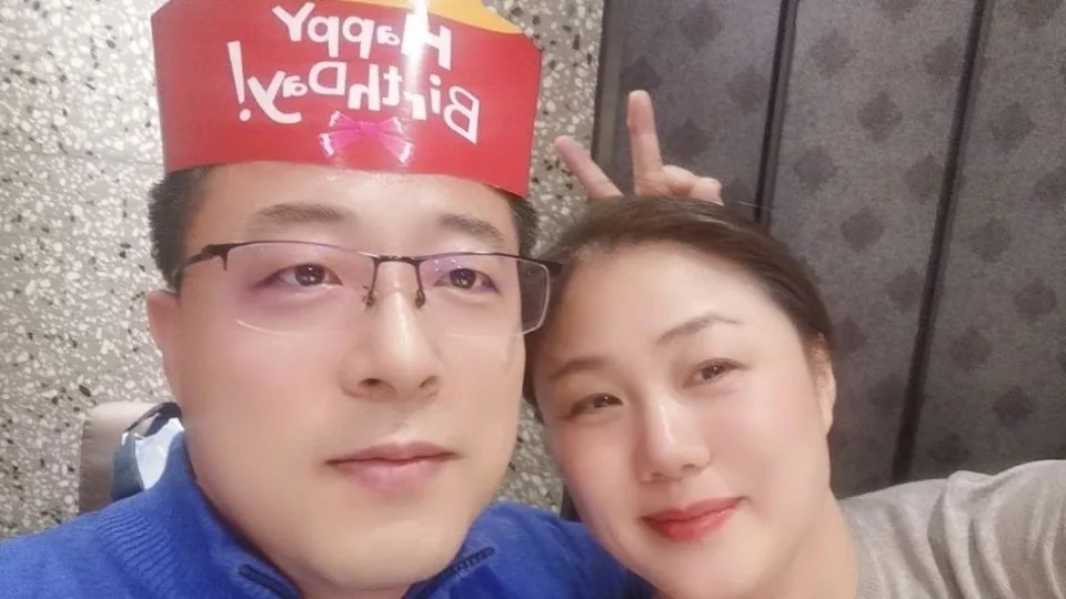 湯天如經常曬出她與趙立堅的恩愛照。（圖／翻攝自微博）