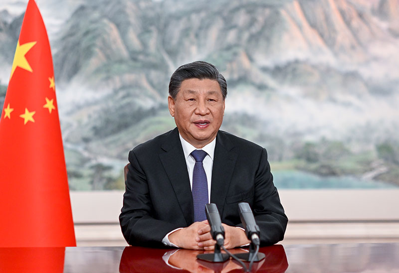 外媒報導，中國國家主席習近平對於西方透過消費成長推動經濟的模式，是根深蒂固的一種意識形態的反對，認為提供太多福利會讓民眾養成懶惰習性。(圖:中國政府網)