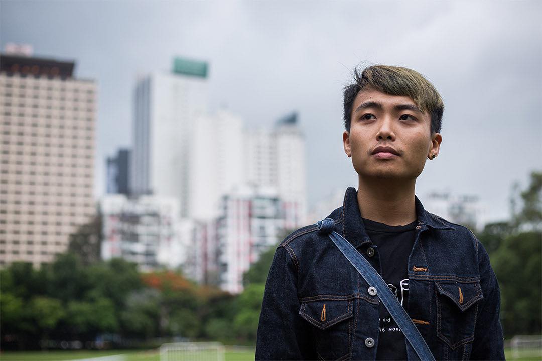 公視專題節目香港特約記者鄧卓儒。(公視提供)