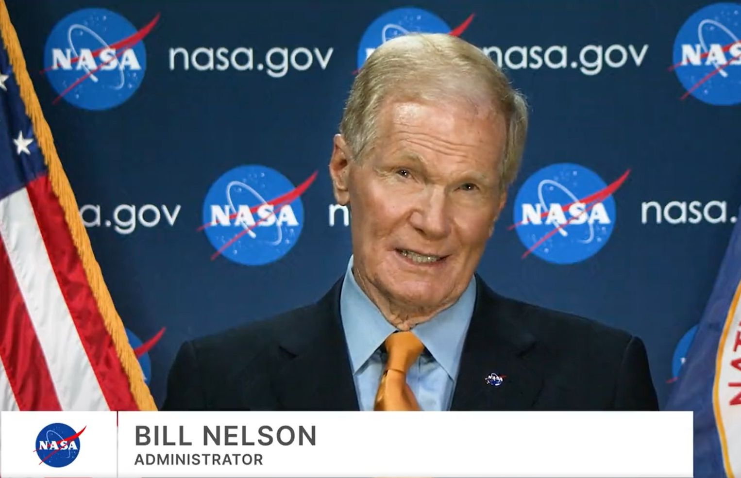 美國NASA署長尼爾森（Bill Nelson）。 (圖:NASA)