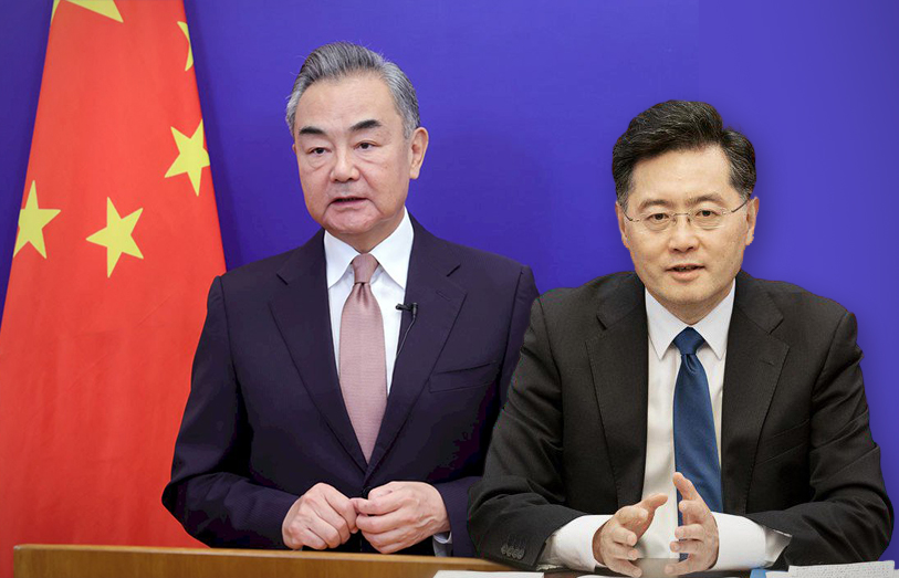 秦剛被罷，中共安排前任外長王毅接替，此事反映了習治下的兩大問題：一、知人不明、誤判連連；二、剛愎自用疑心重，終至無人可用。(資料照/中國外交部)