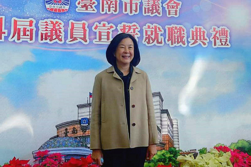 台南市議長邱莉莉處所3日遭台南地檢署搜索。(圖：中央社)