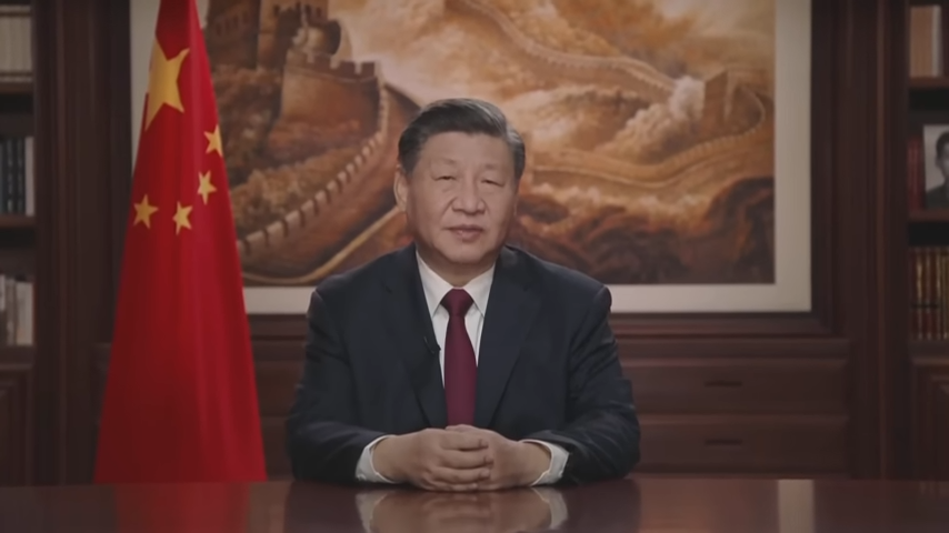 中共總書記習近平為清零政策辯護，並對農村疫情表達擔憂。(圖：翻攝影片)