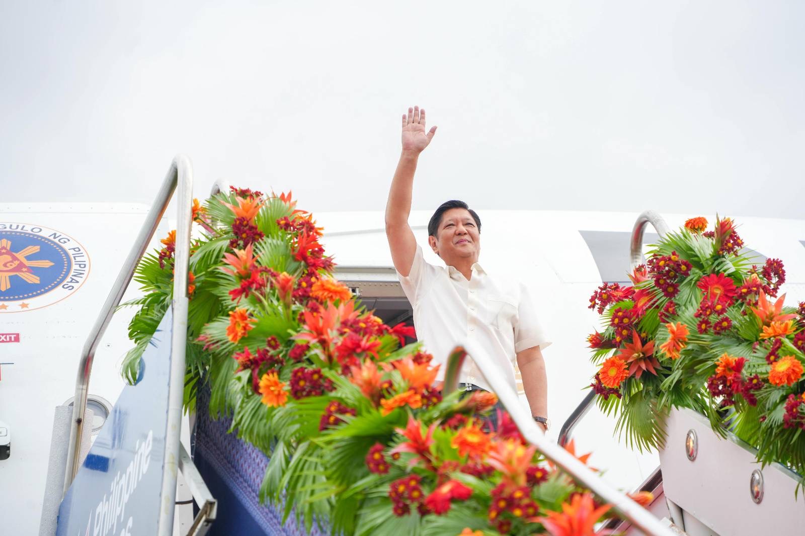 菲律賓總統小馬可仕（Ferdinand Marcos Jr.）3日前往中國展開3天國是訪問。(圖:@bongbongmarcos)