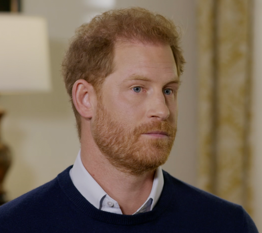 英國哈利王子(Prince Harry)。(資料照片/ ITV推特)