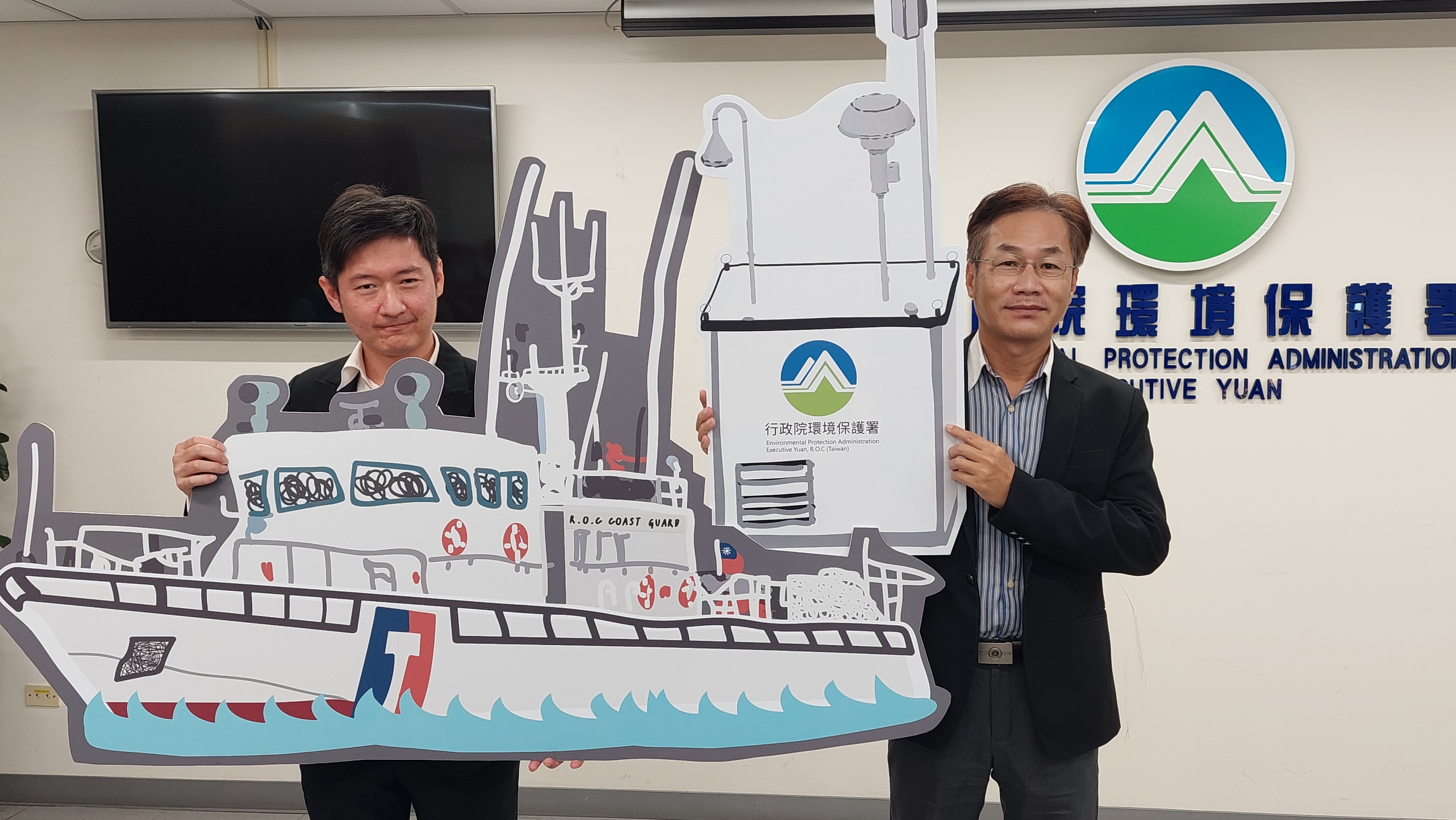 環保署與海委會合作，自去年10月起首度展開海域空氣品質監測。(劉品希 攝)