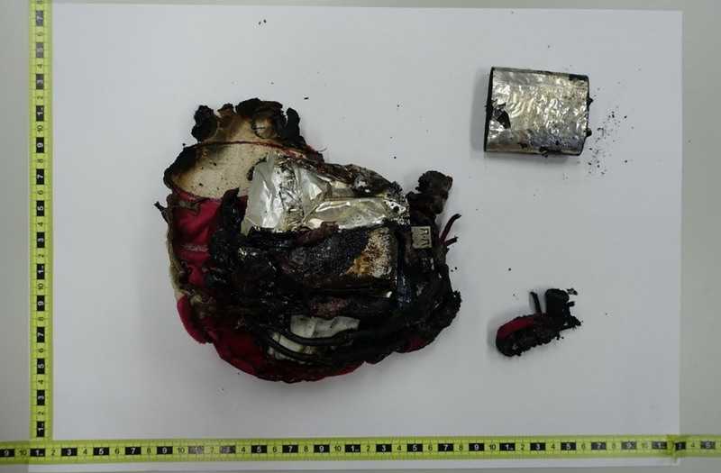 10日一架酷航從桃園機場將起飛的班機上，發生旅客行動電源起火事件。(圖:中央社)
