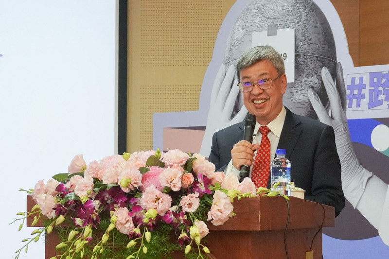 有媒體披露前副總統陳建仁可能銜命接任閣揆，總統府預計26日宣布新閣員。(資料照／考試院提供／中央社)