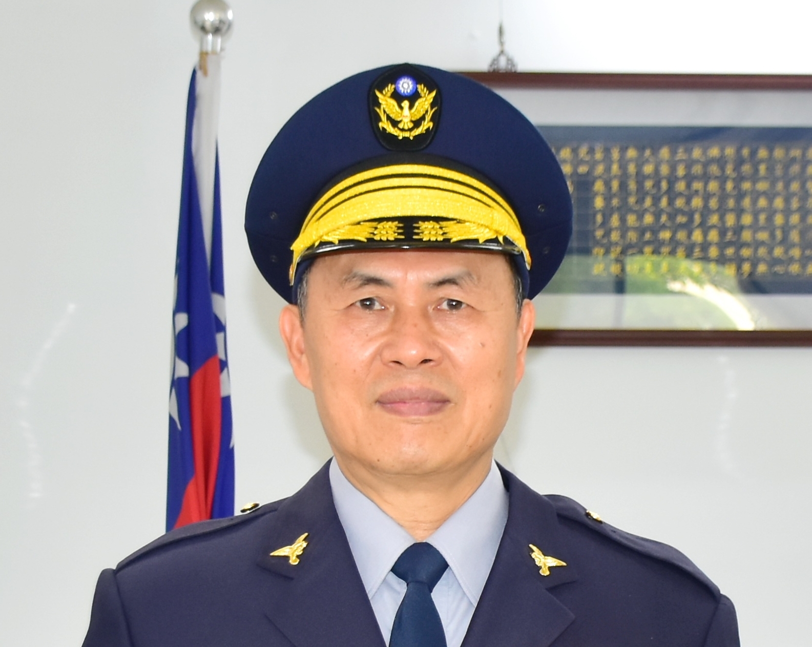 臺南市政府警察局局長廖宗山表示，有信心維護台南治安。(警政署提供)