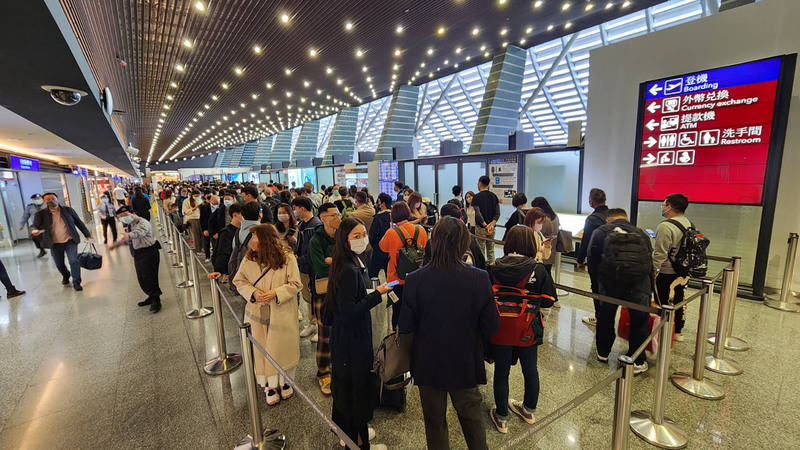 桃機公司表示，「臺日機場入境事先確認」試辦作業，從1月18日至31日赴日旅客較多的春節期間進行。(資料照／讀者提供／中央社)