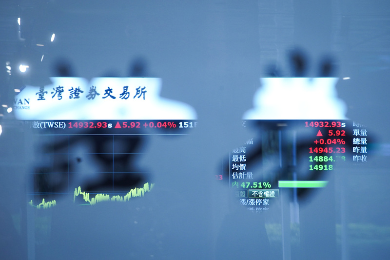 靜待Fed決策，台北股市昨天飛躍萬七大關後，今天早盤也稍呈現整理，且多維持在17200點之上。資料照片。(圖：中央社)