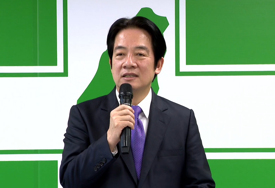 副總統賴清德接任民進黨黨主席，學者認為，賴清德的務實台獨主張已經獲得美方信任，也形同取得2024大選門票。。(圖擷自民進黨臉書)