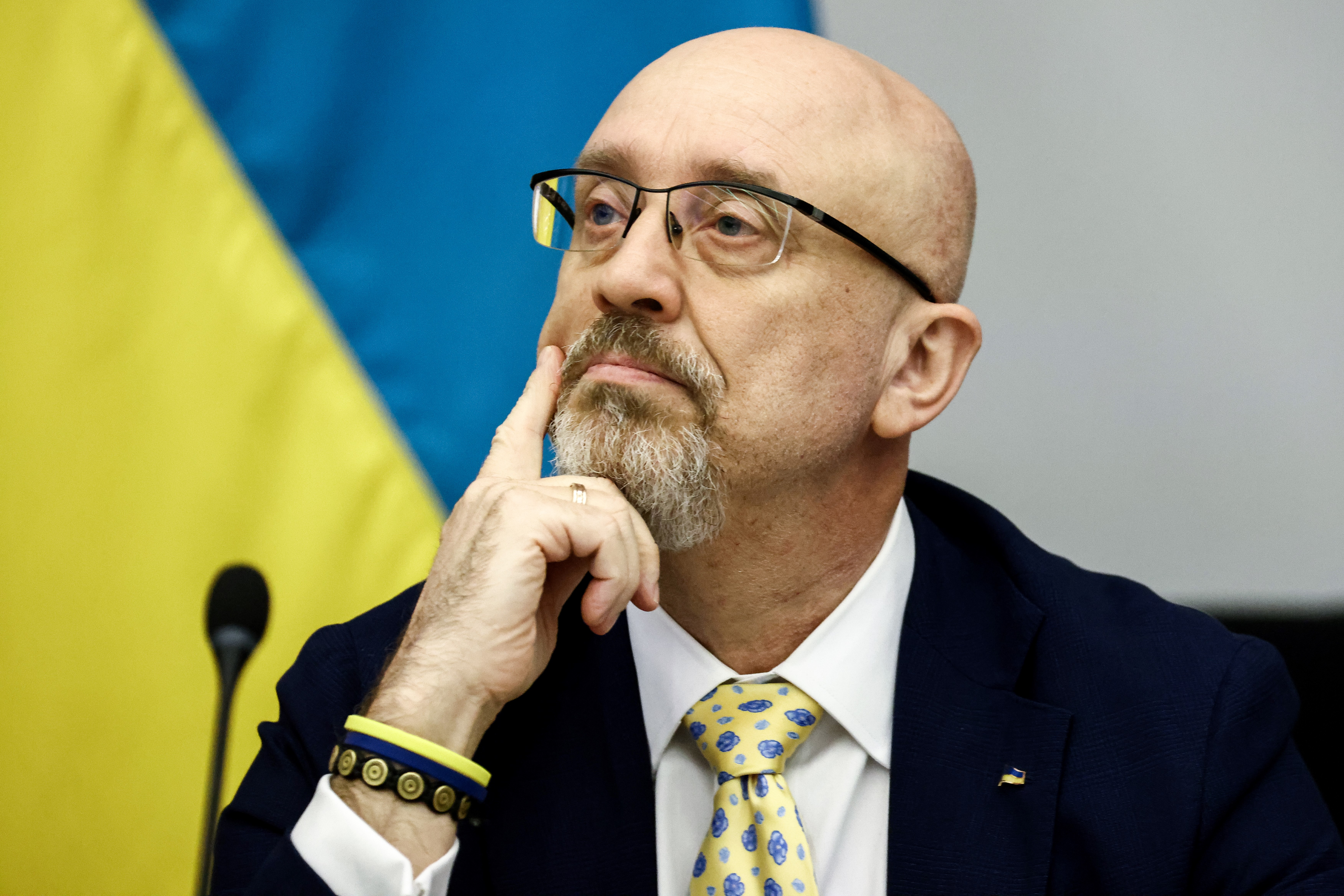 烏克蘭國防部長列茲尼科夫(Oleksii Reznikov)。(AFP)