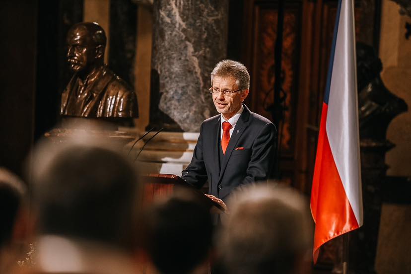 捷克參議院議長維特齊（Miloš Vystrčil）。(圖：維特齊臉書)