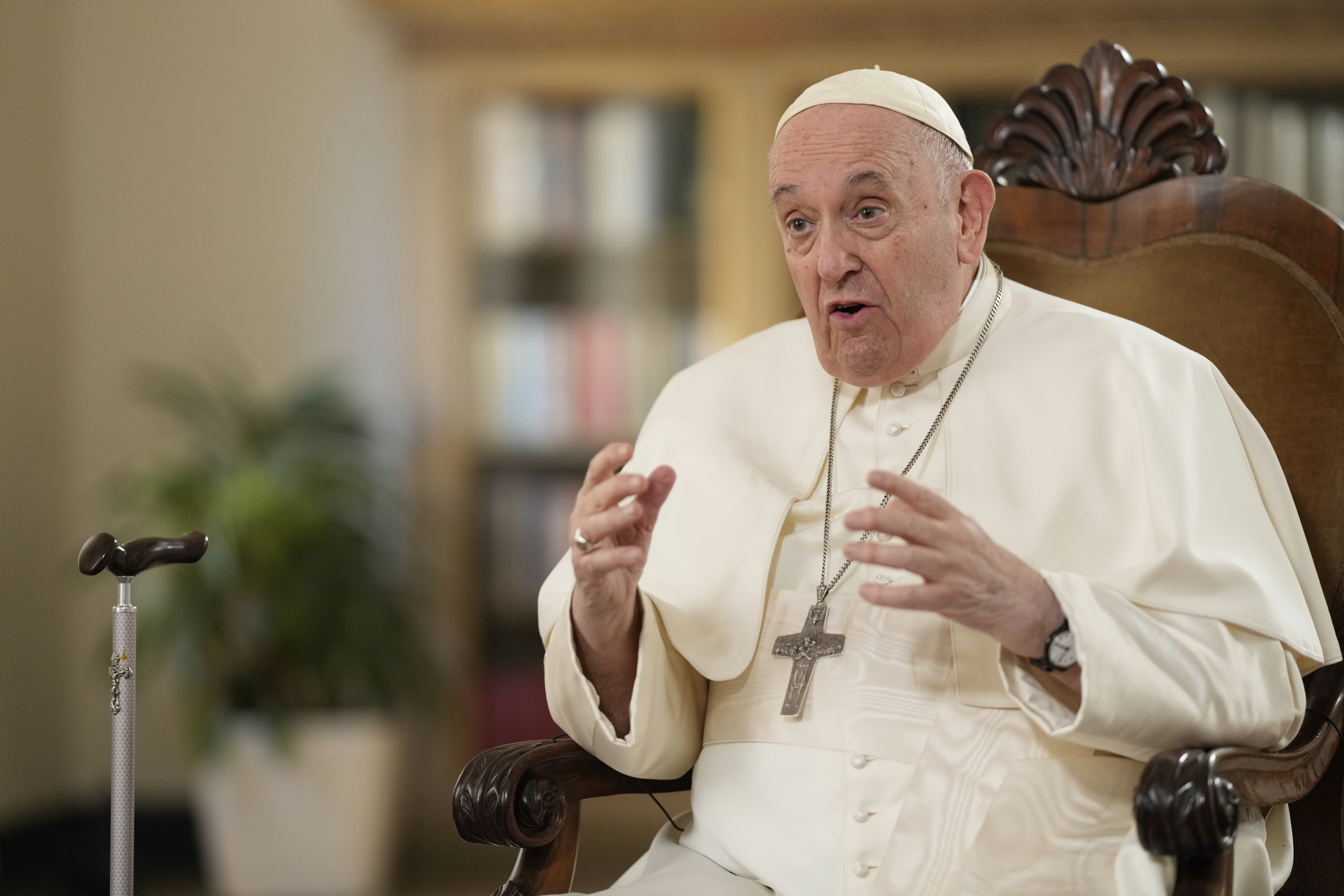 天主教教宗方濟各(Pope Francis)。(AP／達志影像)