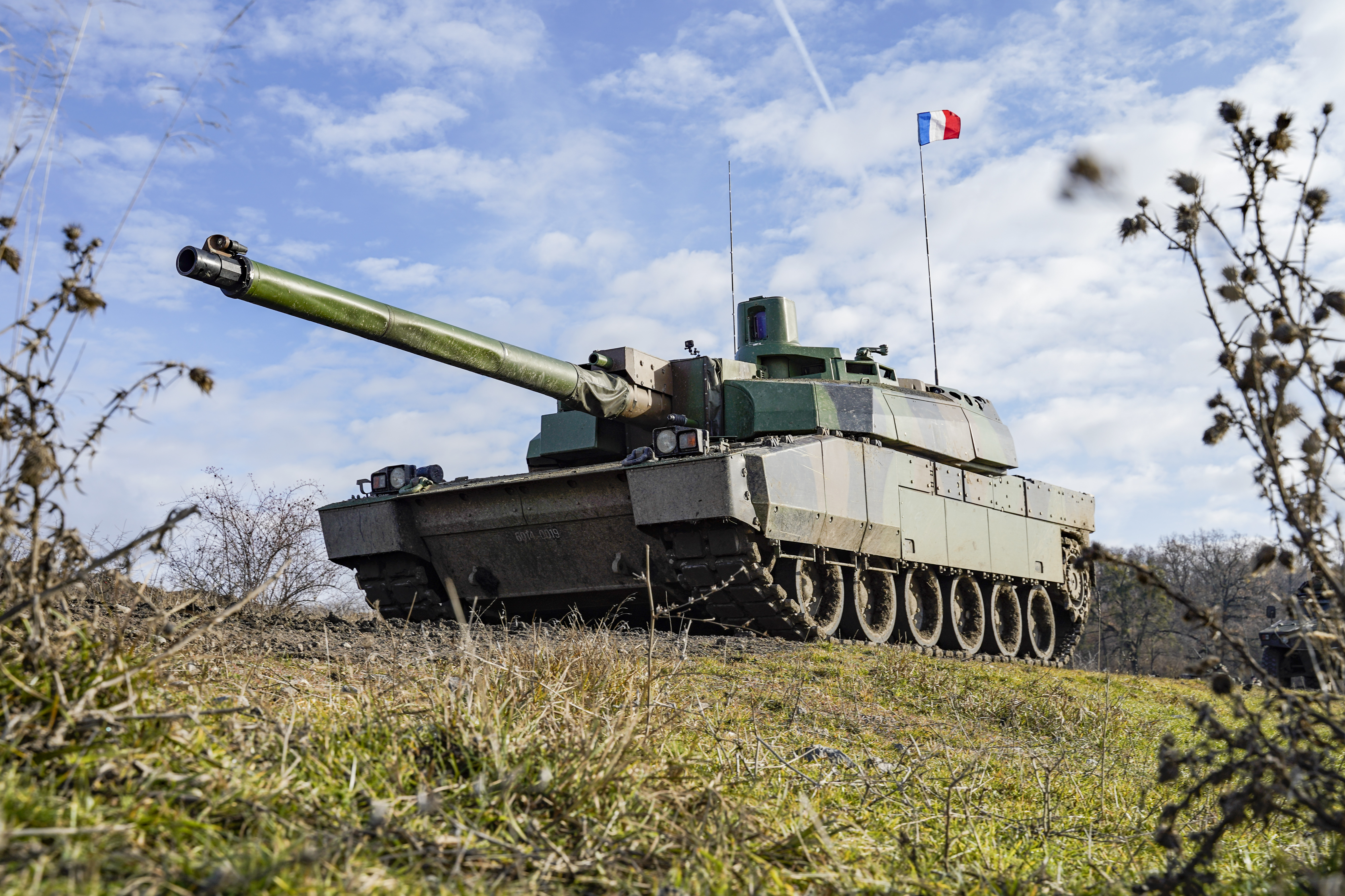 雷克勒(Leclerc)戰車。(AFP)