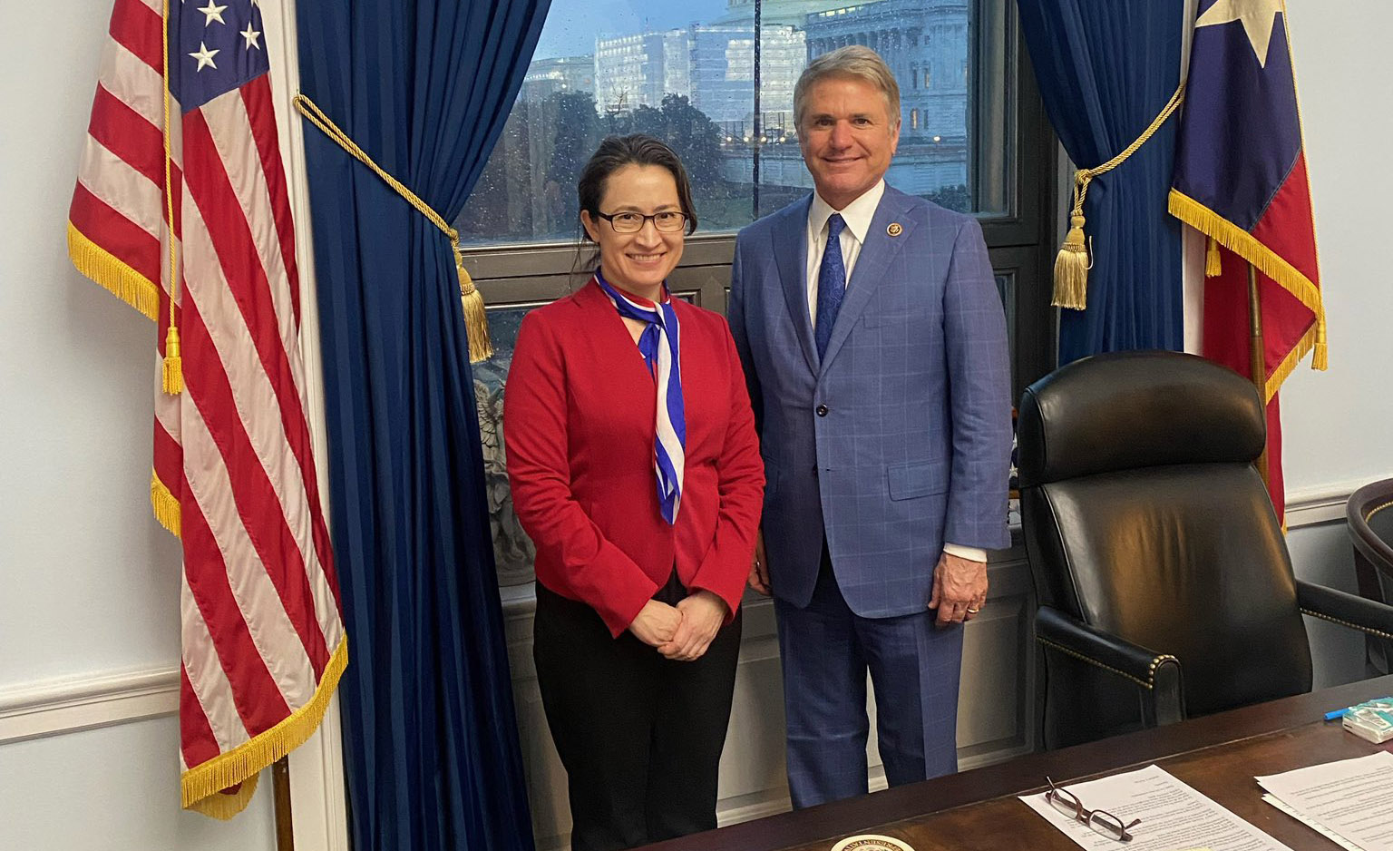 美眾議院外委會主席會蕭美琴討論強化重要夥伴關係-新聞-Rti 中央廣播電臺