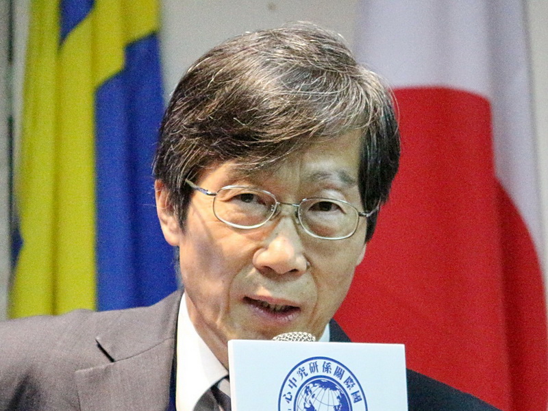 政治大學名譽教授丁樹範表示，美中應是仍有很多議題無法商定，所以就以偵察氣球事件為藉口延後布林肯訪中行程 (央廣檔案/記者王照坤 攝)