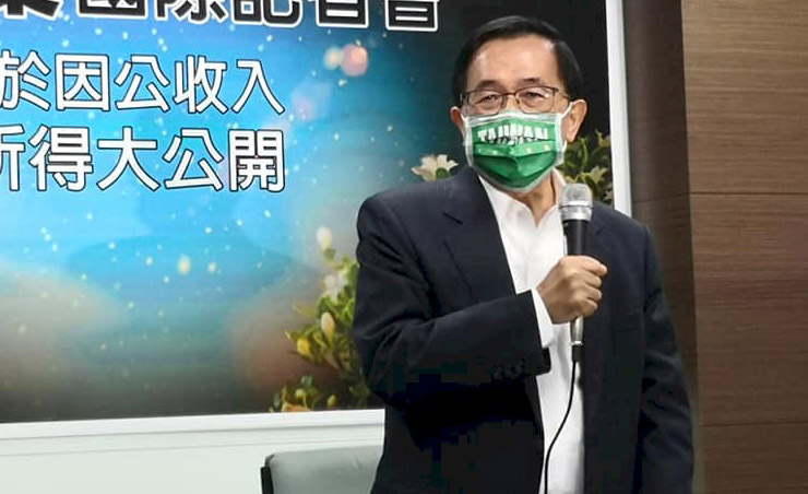 前總統陳水扁。(資料照/劉玉秋攝)