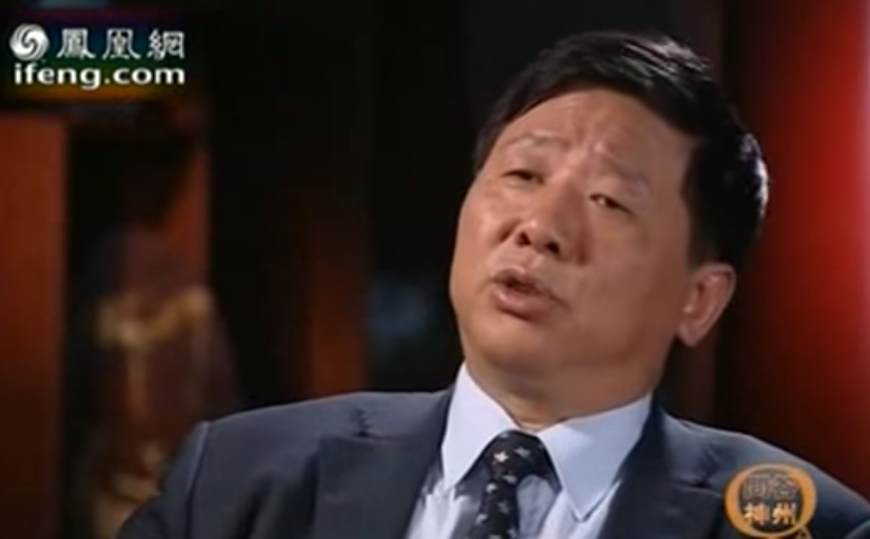 中國前宗教事務局局長葉小文。（翻攝鳳凰衛視畫面）