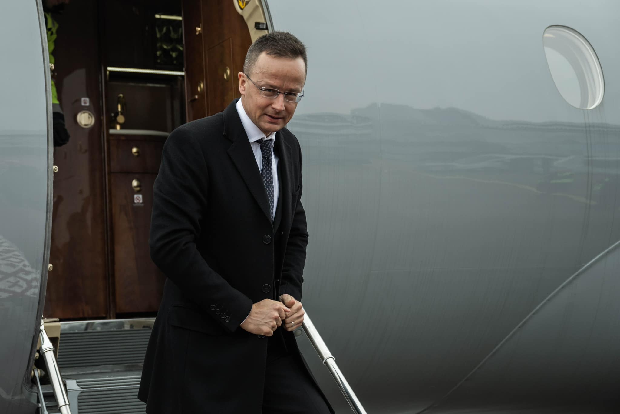 匈牙利外交部長西亞爾托(Peter Szijjarto)13日訪問白俄首都明斯克(Minsk)。(圖:Peter Szijjarto臉書)