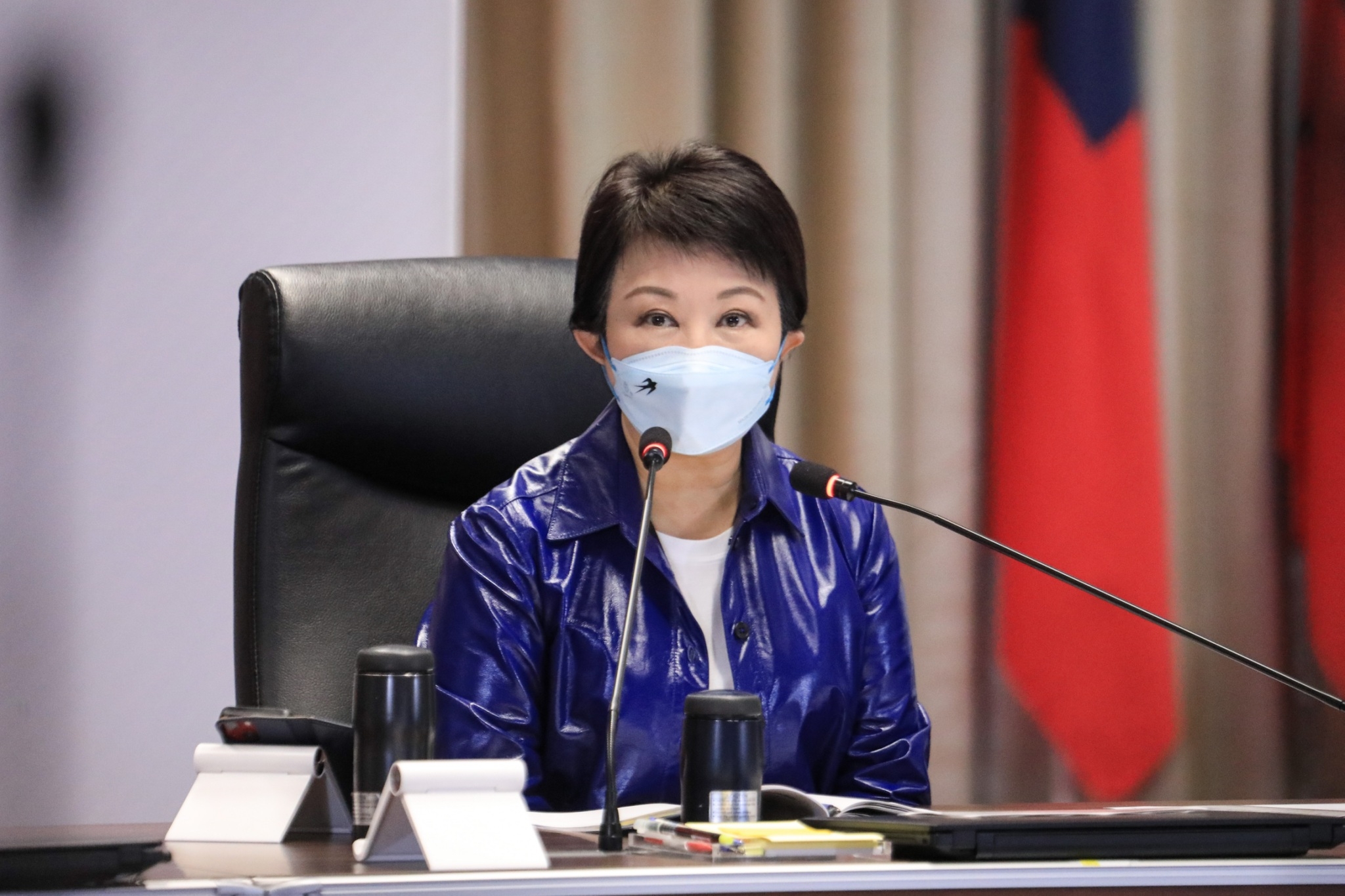 台中市長盧秀燕14日對內政部的新住宅政策表示歡迎。(台中市政府提供)