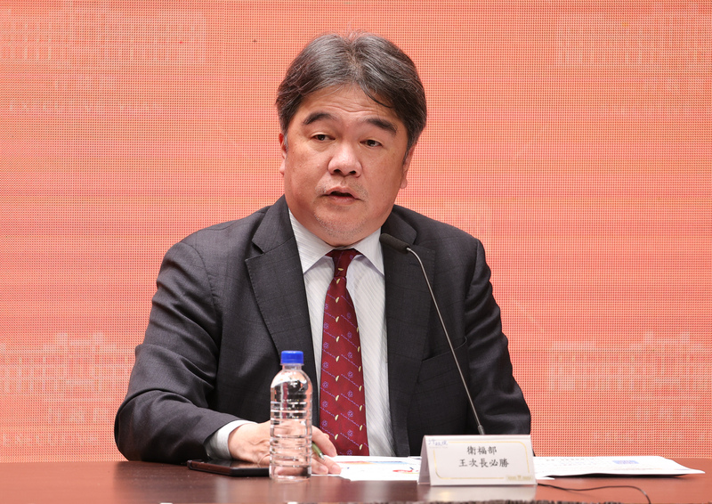衛福部次長王必勝(資料照片/中央社)