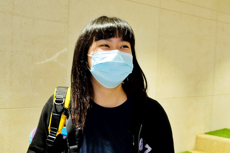 台灣20日起恢復港澳居民來台自由行。來自香港的譚小姐表示，這次來台鎖定了蚵仔煎、鹹酥雞。 (圖：中央社)