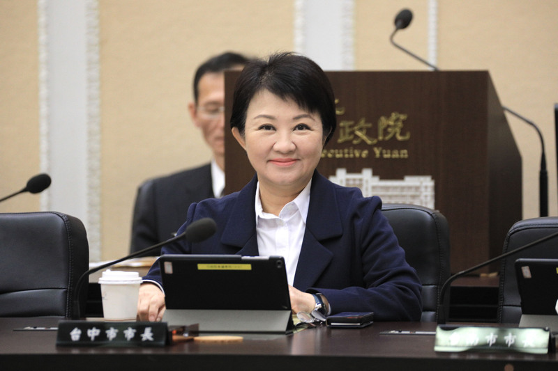 2024大選，台中市長盧秀燕動向受矚目、(資料照片/中央社)