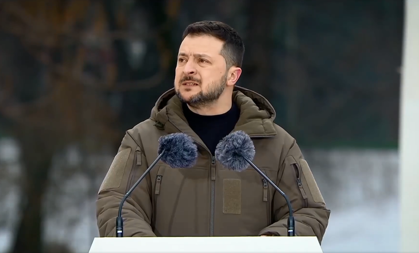 烏克蘭總統澤倫斯基(Volodymyr Zelenskiy)13日訪梵蒂岡。(擷取自澤倫斯基臉書)