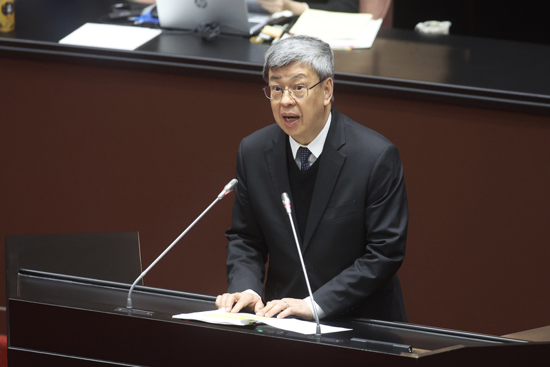 行政院長陳建仁26日將赴立法院提出施政報告。(圖：中央社檔案照片)