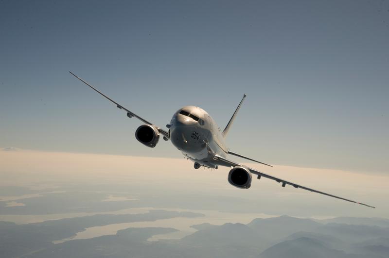 P-8A海神式(P-8A Poseidon)巡邏機。(圖：維基百科)