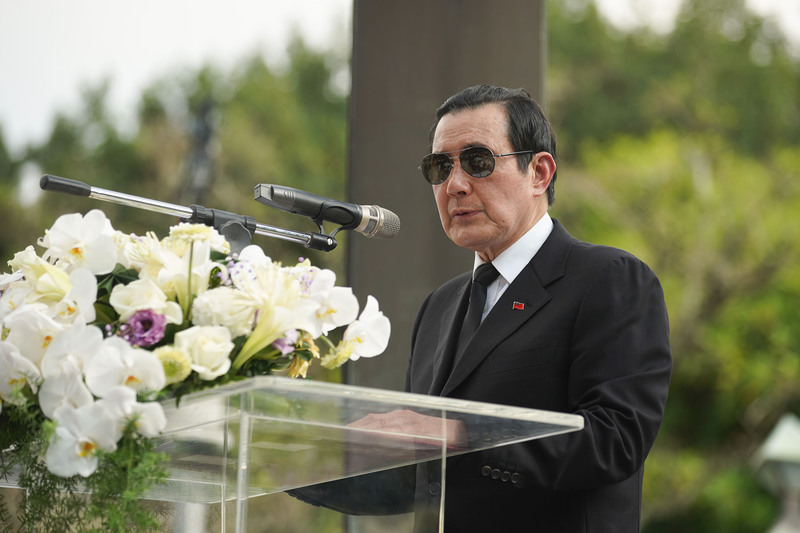 前總統馬英九將訪中，圖為馬英九今年出席台北市228紀念會。(資料照片/中央社)