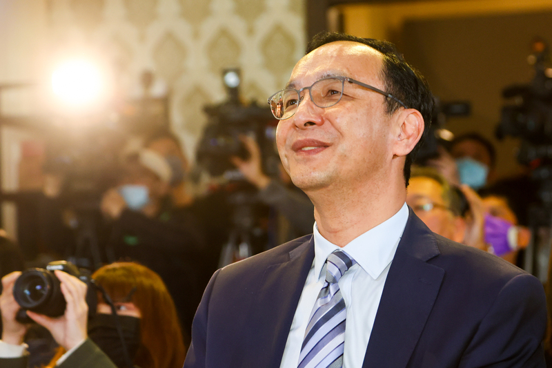 國民黨主席朱立倫 (圖：中央社)