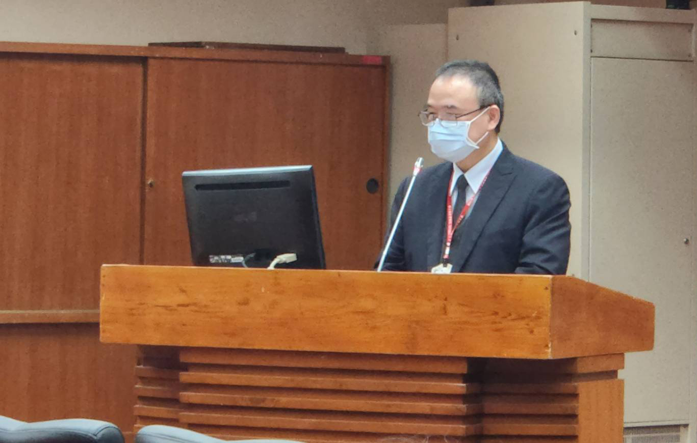 立法院教委會6日邀請新任故宮院長蕭宗煌進行業務報告並備詢。(江昭倫 攝)