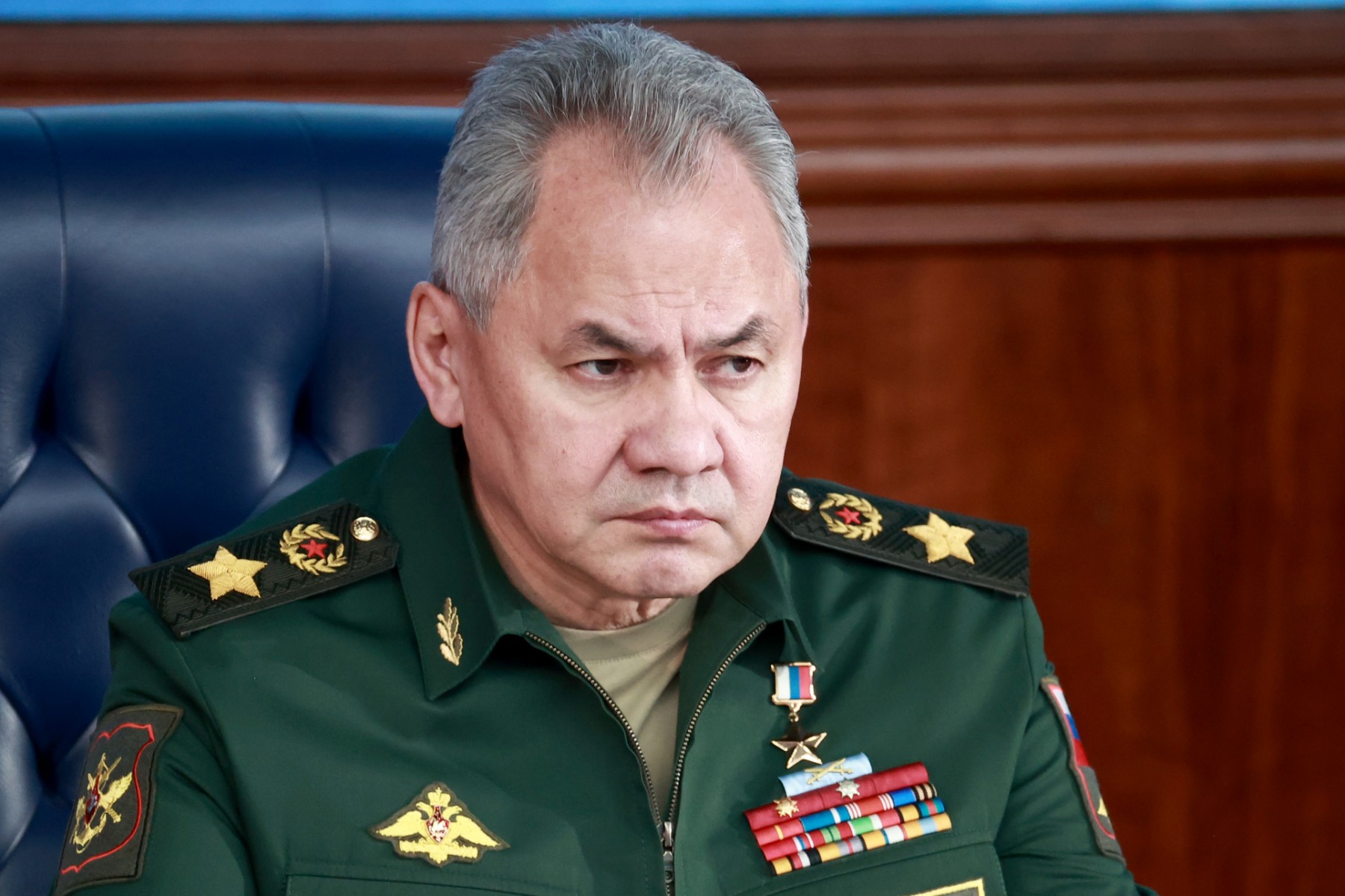 俄羅斯安全首長蕭依古(Sergei Shoigu)。(AFP)