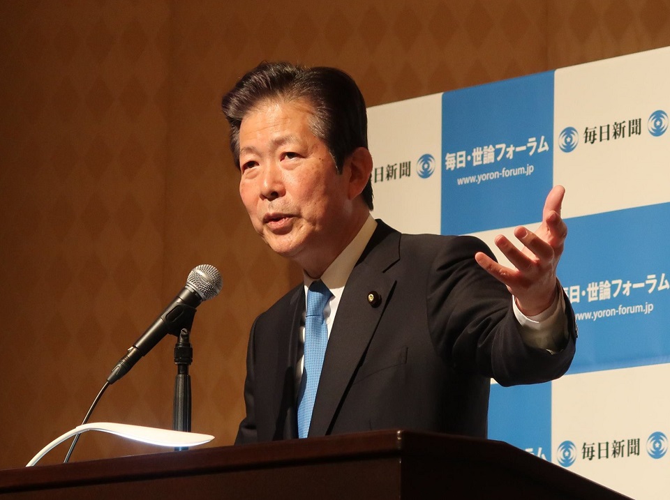 日本公明黨主席山口那津男。(圖：山口なつお臉書)