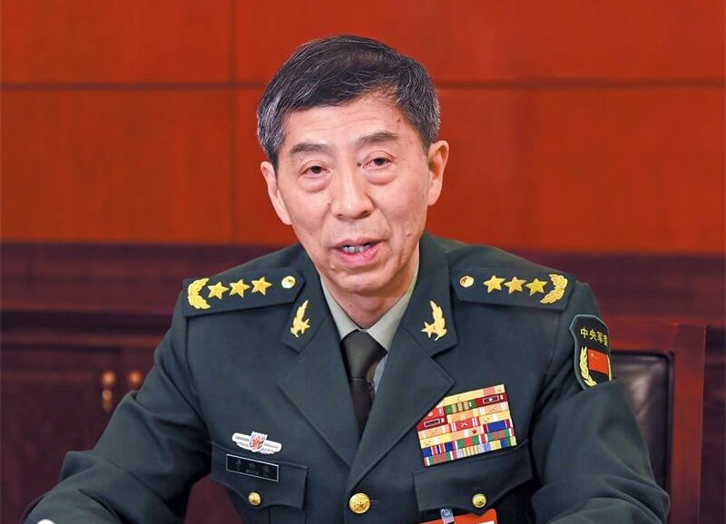 中國國防部長李尚福。( @mod.gov.cn）