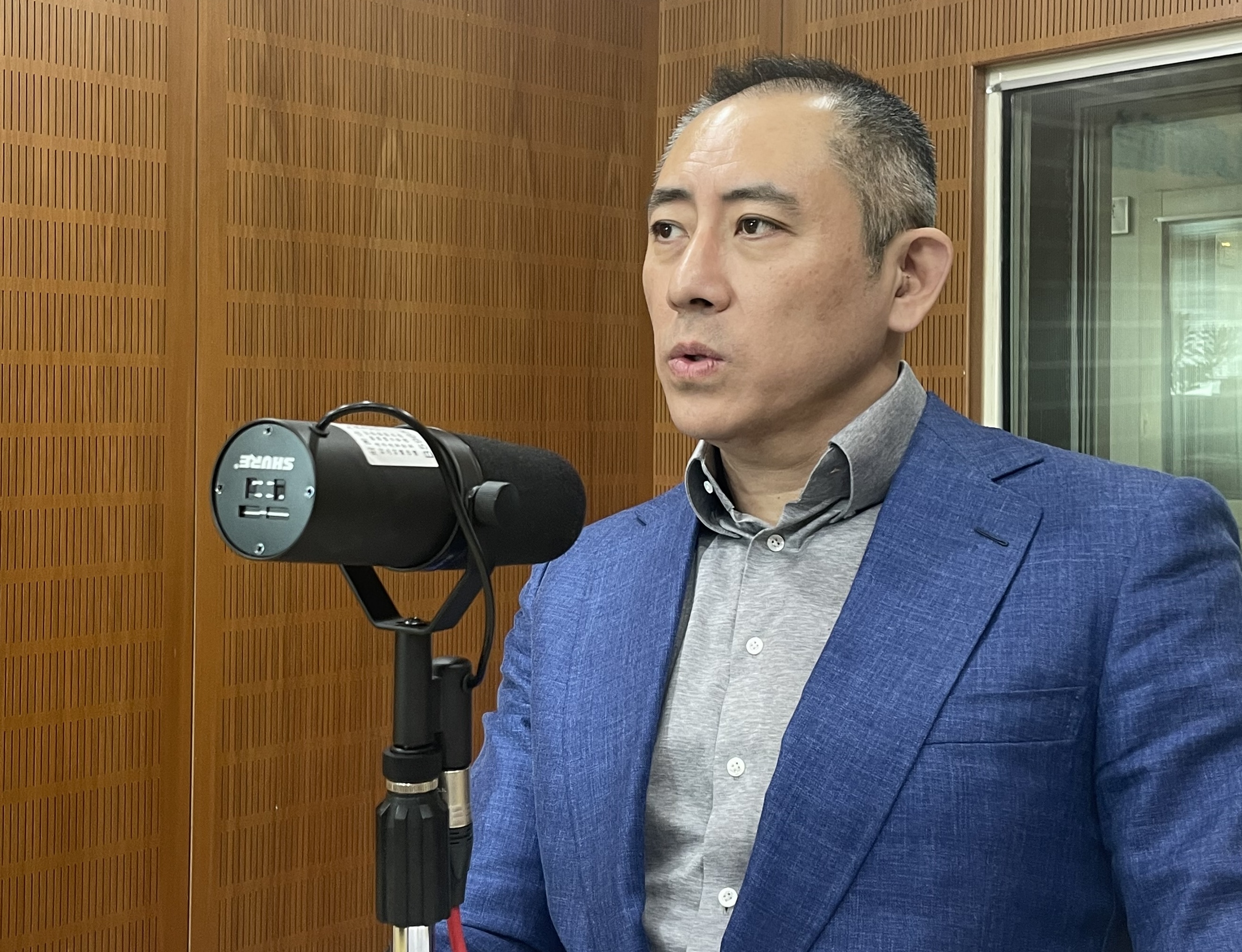 前中國北京政協委員沈棟指出，中國今年的經濟成長力度值得關注。(RTI)