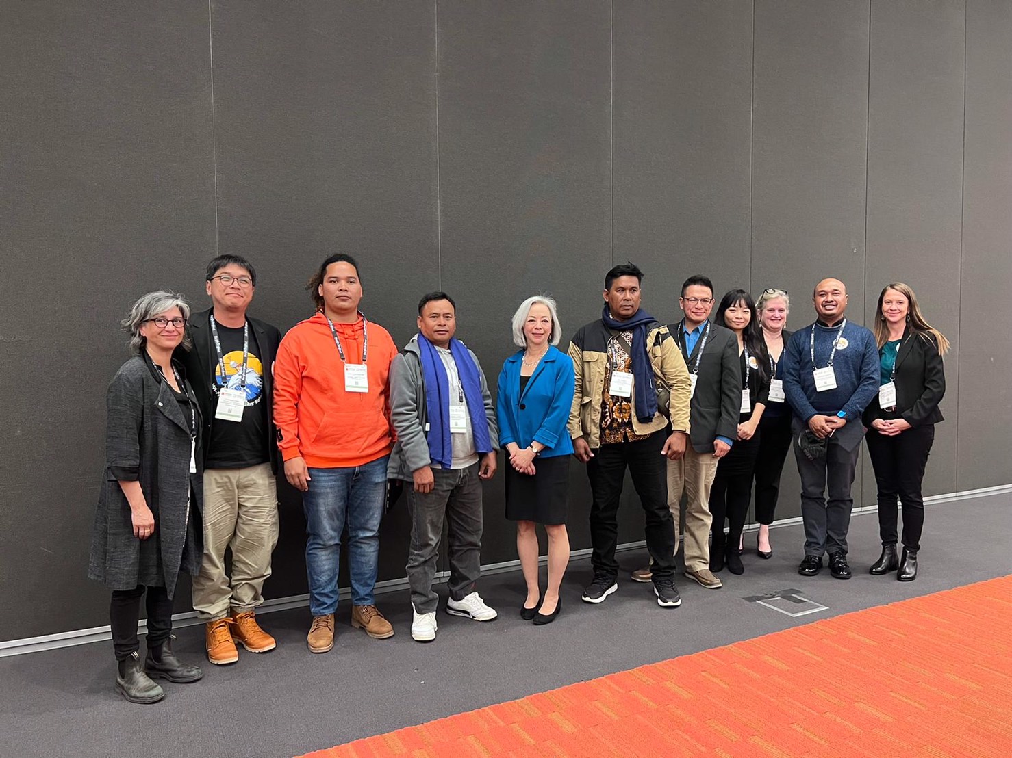 漁工網路人權倡議團隊獲得美國勞工部國際事務助理副部長李西婭（Thea Lee）接見。(圖:江玉敏提供)