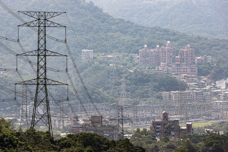 電業自由化議題受關注 。圖為新北市深坑區的深美超高壓變電所。(資料照片/中央社)